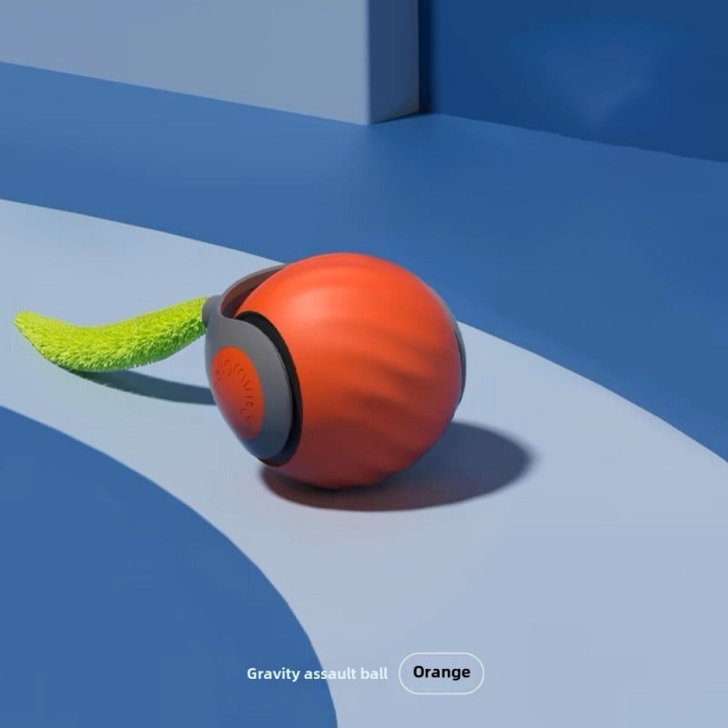 Interactive Pet Gravity Ball – Smart Rolling Toy for Cats & Small Dogs