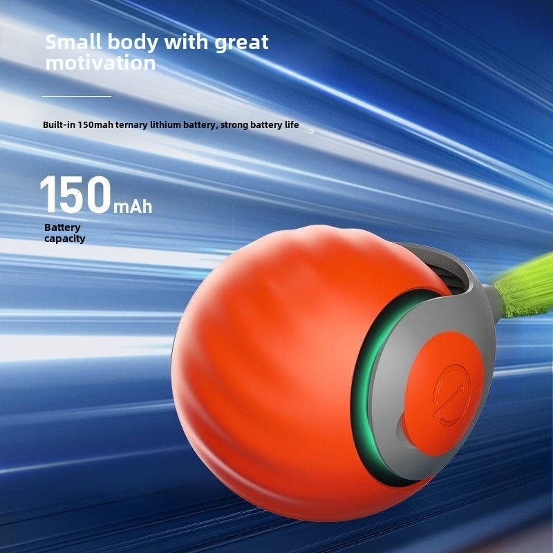 Interactive Pet Gravity Ball – Smart Rolling Toy for Cats & Small Dogs