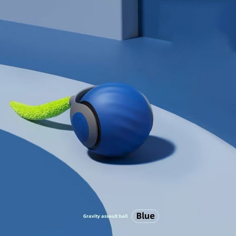 Interactive Pet Gravity Ball – Smart Rolling Toy for Cats & Small Dogs