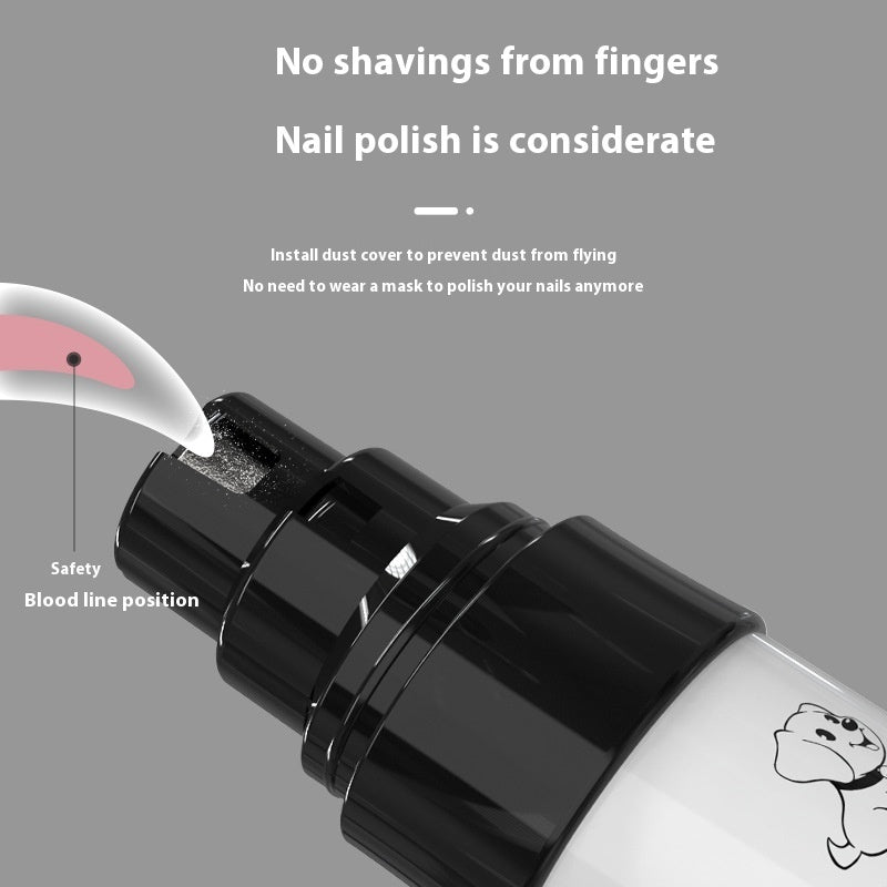 Einstein Paws LED Electric Pet Nail Scissors – Safe Dog & Cat Manicure Clipper with USB Charging