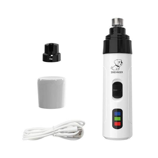 Einstein Paws LED Electric Pet Nail Scissors – Safe Dog & Cat Manicure Clipper with USB Charging
