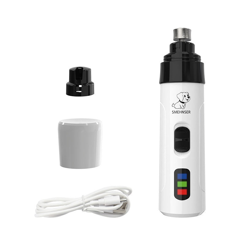Einstein Paws LED Electric Pet Nail Scissors – Safe Dog & Cat Manicure Clipper with USB Charging