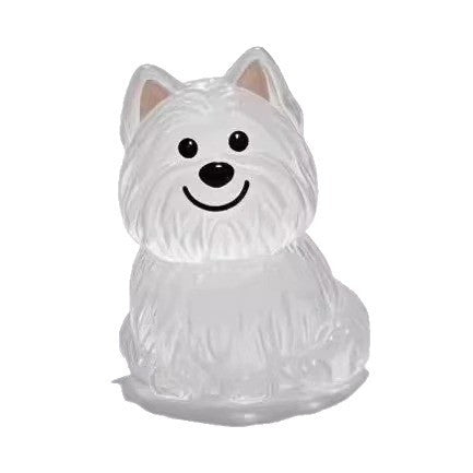 Pet Fur Memory Keychain – Mini Puppy Pendant Keepsake for Dog, Cute Figurine Memorial Gift for Pet Lovers