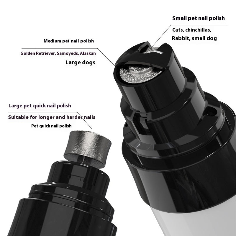 Einstein Paws LED Electric Pet Nail Scissors – Safe Dog & Cat Manicure Clipper with USB Charging